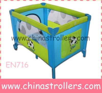 China Flexible Baby Playpen Bed Plastic Baby for sale