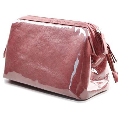 China Waterproof Waterproof PVC Coated Dupont Paper Bag Cosmetiquera Travel Tyvek Cosmetic Makeup Bag For Purse For Girls for sale