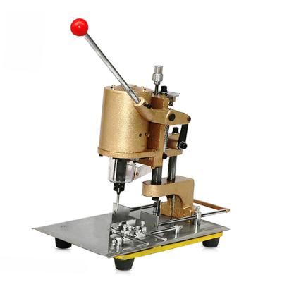 China Paper/Cardboard Punching Manual Paper Drill Rig Machine Hand Electric Paper Cutting Drilling Machine for sale