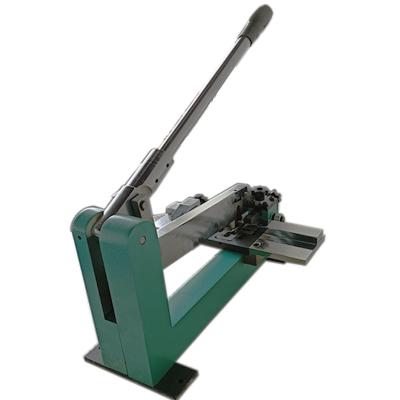 China High Efficient Rotary Cutting Ruler Manual Steel Ruler Punching Machine for sale