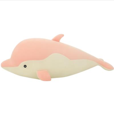 China Best Plush Dolphin Sea Animal Plush Toy Popular Custom Stuffed Dolphin Cushion New for sale