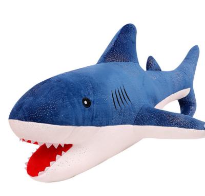 China Factory Discount Plush Kids Sea Animal Shark Custom Stuffed Pillow for sale