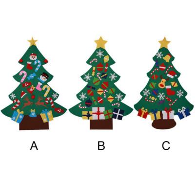 China Wholesale OEM/ODM Plush Christmas Tree Decorations Hanging Baby DIY Christmas Tree for sale