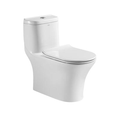 Chine 0.8/1.28 double toilette d'une seule pièce ovale affleurante de GPF arrose efficace à vendre