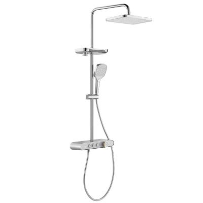 中国 Contemporary Wall Mounted Hand Shower Mixer Set 販売のため