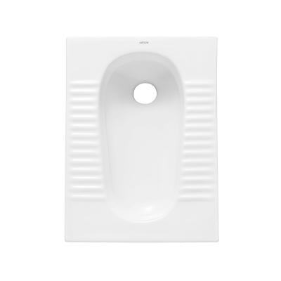 Chine Toilette de la FLÈCHE ALD507CG s'accroupissant le débouché de Pan Back rinçant sans Trapway à vendre