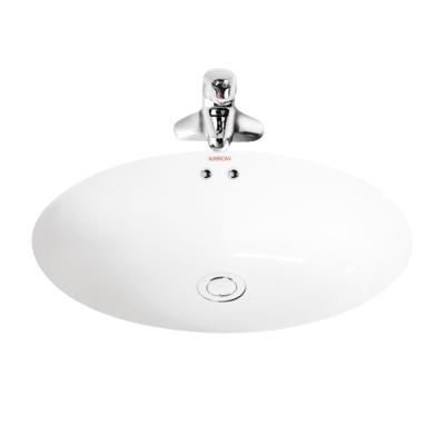 China FLECHA AP406AE debajo del lavabo contrario, lavabo moderno redondo oval de la vanidad en venta