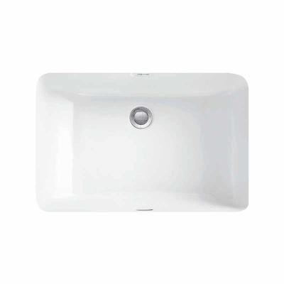 China ARROW FP4623 Under Counter Basin , Porcelain Wash Basin Rectangular Shape for sale