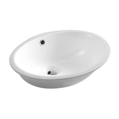 Cina Lavabo ceramico bianco del bagno 465x385x190mm con straripamento in vendita