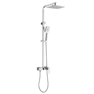 China Wall mounted Rain Shower Head Set 188×260mm Head / Hand Shower for sale