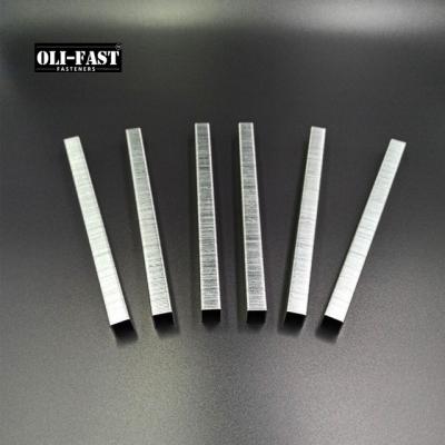 China ZINC 14 Series 22ga Galvanized Upholstery Staples Similar To TacWise 1400 for sale