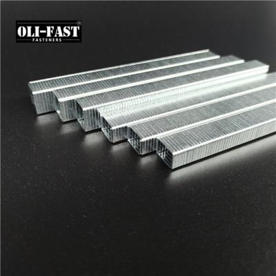 China Flat crown 20ga T50 Staples, A11 series Staples 6mm for sale