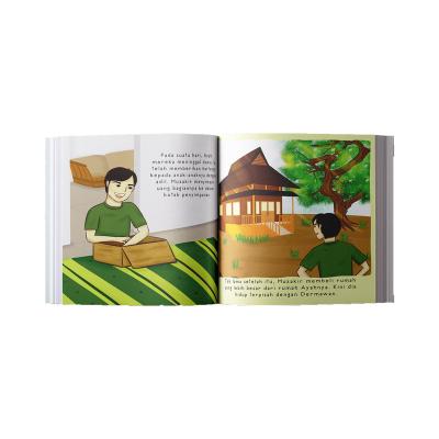 China paper & Custom cardboard story books for kids wholesales book offset printing kids coloring book for sale