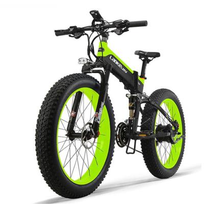 China Chinese Fold Electric Bicycle 1000W 48V Fat Bike 21 Speed ​​Electric Bicycle Manufacturer Aluminum Alloy Fat Electric for sale