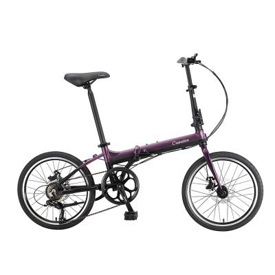 China 2022NEW Factory Wholesale High Quality Folding Bike 7 Speed ​​Steel Bicycle 20 Inch Aluminum Frame Folding Bike for sale