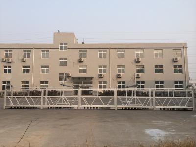 China Industry Window Cleaning Platform 2.5M x 4 Sections With 9.1mm Steel Wire for sale