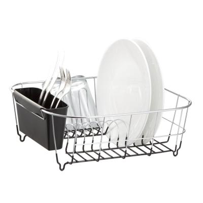 China Sustainable Hot Sale Kitchen Amazon Stainless Steel Over The Sink Universal Rolled Dish Drying Rack for sale