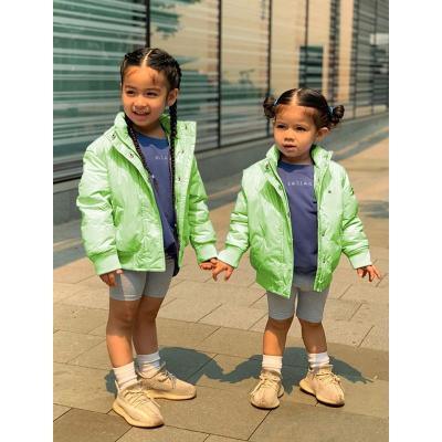 China Kids Clothes Breathable Solid Color Babies Winter Custom Made Bomber Jackets And Coats for sale