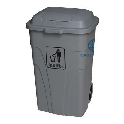 China High Quality Durable Outdoor Plastic Wheeled Thickened Garbage Bin 240L for sale