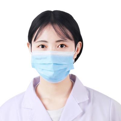 China Disposable Newspaper Fog Dust 3d Surgical Face Mask Natural Medical Adjustable Ear Protective Mask Adjustable Buckle Fit Comfortable Anti for sale