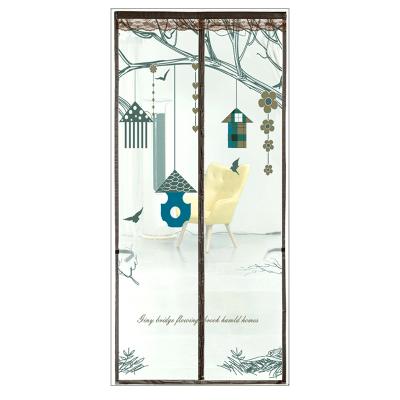 China Modern Anti Mosquito Magnetic Velcro Summer Household Screen Door Magnetic Door for sale