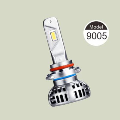 China Unique Design Aluminum Housing Type Led Light 50W 5200LM 6500K 9005 LED Auto Headlight Bulbs for sale