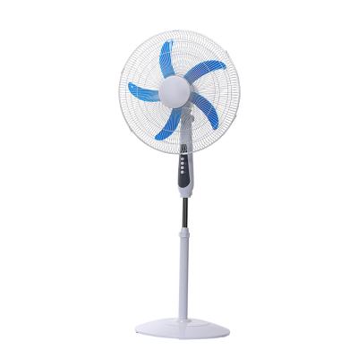 China Hotel Factory Supply 18 Inch AC100-240V / DC 12V Rechargeable Solar Fan Powered Outdoor Solar Fans With Good Price for sale