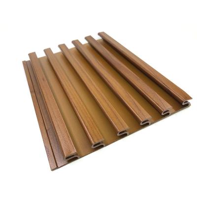 China Spray hot small supermarket clothing products display board wooden grain wall single side transfer sale board aluminum wall for sale