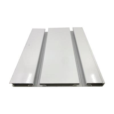 China Supermarket Hot Sale Factory Aluminum Metal Slatwall Panels For Efficiently Maximize Product Display for sale