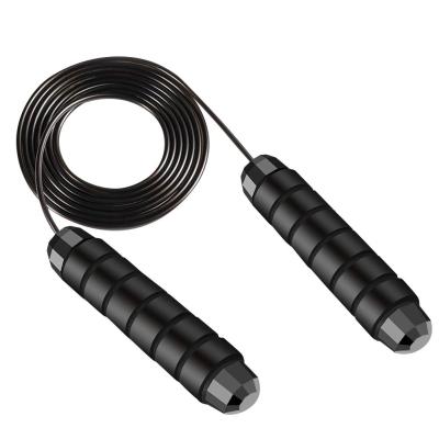 China Durable New Design Custom Fitness Weighted PVC Jump Rope Supporting Adjustable Skipping Rope for sale