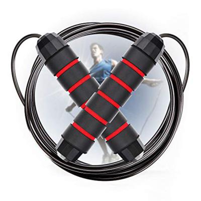 China Professional Gym Fitness PVC Wire Jump Rope Housley Jump Rope 280cm for sale