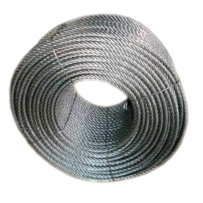 China High Strength Galvanized Construction Carbon Steel Wire Rope For Lifting for sale