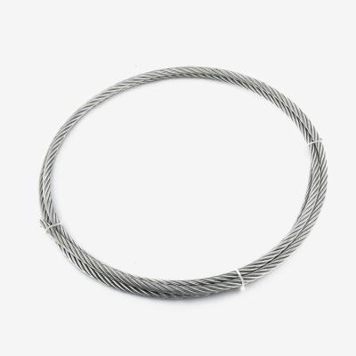 China Construction OEM Stainless Steel Wire Rope With Eyelets For Equipment for sale