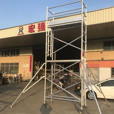 China EUROPEAN High Quality Tower With Single Wide Ladder Scaffolding Aluminum Tower for sale