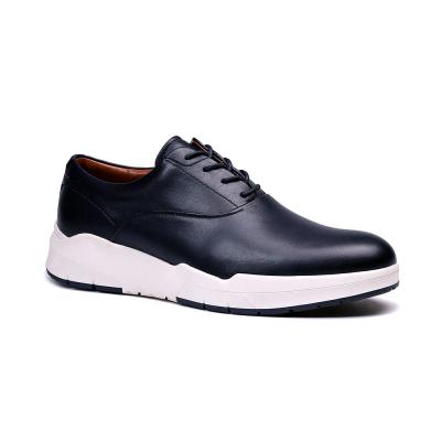 China Latest Fashion Trend Original Luxury Custom Mens Leather Casual Sneakers Shoes for sale