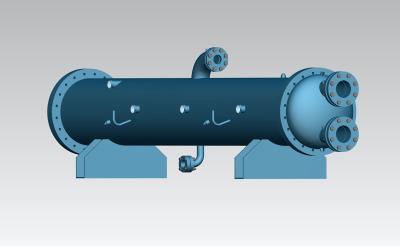 China De Marine van R410A 3000KW Shell And Tube Condenser For Te koop