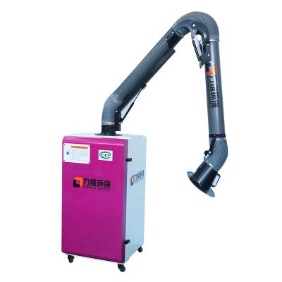 China Factory Pulse Self Cleaning CE Mobile Welding Smoke Purifier HEPA Cartridge Filter Fume Extractor for sale