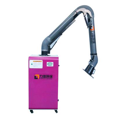 China Factory Pulse Jet Dust Solvent Fume Extractor Smoke Cleaning Welding Weld Extractor With HEPA Filter for sale