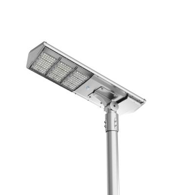 China ROAD SUN SHINE Road Lighting Sensor Motion Lights Waterpoof Ip65 300w All In One Solar Led Street Light With Pole for sale