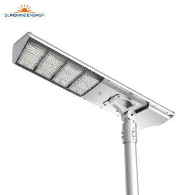 China ROAD LECUSO 2022 new outdoor waterproof 60w 80w 100w 120w integrated all in one led solar street light for sale