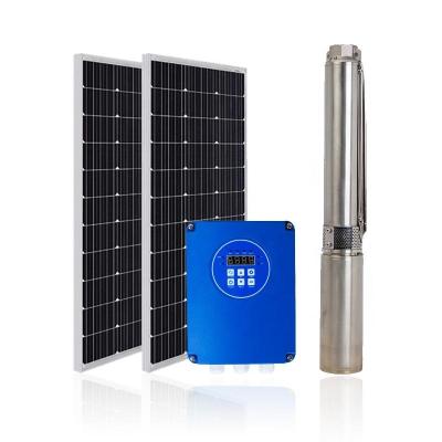 China Irrigation SUN Manufacture DC Solar Water Pump For Irrigation Custom Pumping Water Supply With MPPT Controller for sale