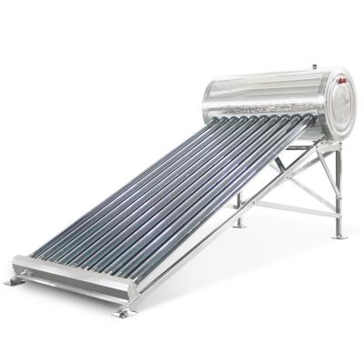 China Durable In Use Solar Hot Water Appliances Heat Pipe Pressurized Solar Water Heater Compact Hybrid Solar Water Heater for sale