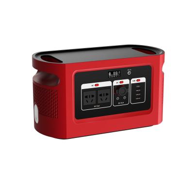 China EU Home Solar Plug Generator 230V Portable Power Station LiFePO4 Power Station 600W For Emergency for sale