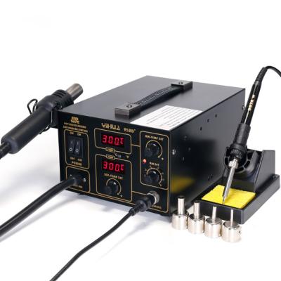 China YIHUA952D+ lead-free SMD machinery repair shops used rework station hot air station soldering soldering for sale