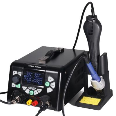 China BGA machine repair shops ESD iron rework station USB DC power supply hot pneumatic soldering gun YIHUA 853D 5A II for sale