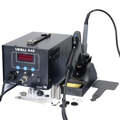 China YIHUA 948 Update Version ESD Desoldering Desoldering And Safe Soldering Gun Suct Tin Vacuum Desoldering Station for sale