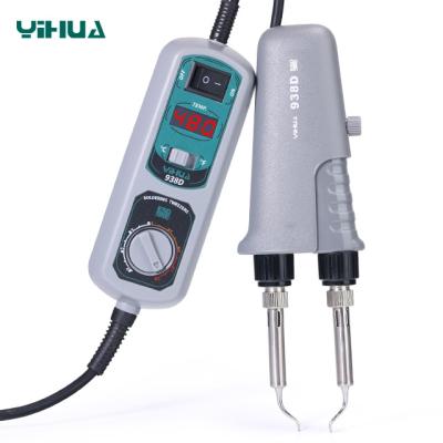 China Building Material Stores YIHUA 938D Portable Hot Tweezers Type Desoldering Station Temperature Control Soldering Soldering Iron for sale