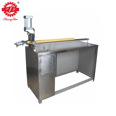 China Auto pneumatic Toothbrush Filament Cutting Machine toothbrush hair filament brister cutting machine for sale