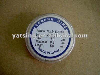 China Forcopiers 0.06mm-50m-Golden from Corona Wire for the barrel for sale