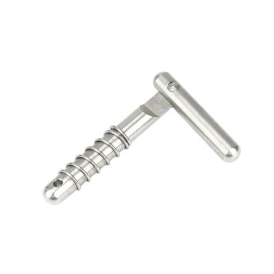 China Weld Bimini Top Pin Quick Release Pin Quick Return Spring Bar Terminals 2 Brackets for sale